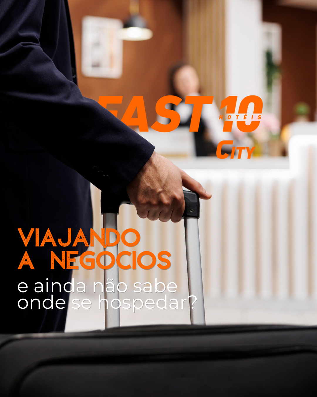 Viajando a negócios? Hospede-se conosco.